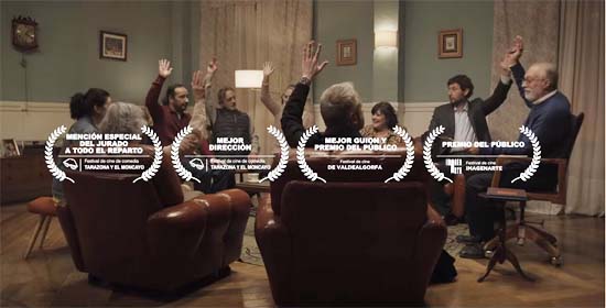 El curtmetratge ‘Votamos’ sobre l'estigma de les malalties mentals premiat pel Psicurt, ferm candidat als Goya